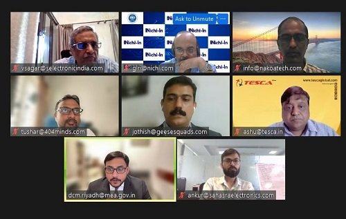 وفد تجاري هندي يستعرض مجالات تصنيع الإلكترونيات وتكنولوجيا المعلومات بغرفة الشرقية
