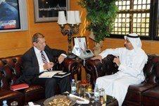 الوابل يبحث العلاقات مع رئيس الغرفة العربية الاسترالية