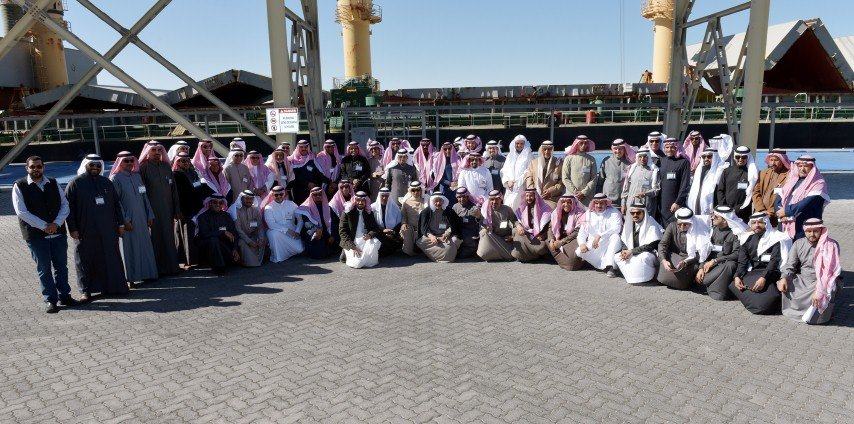 وفد من رجال اعمال الشرقية يتعرف على الفرص الاستثمارية في راس الخير خلال زيارة نظمتها غرفة الشرقية