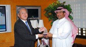 النعيم يبحث العلاقات الاقتصادية مع السفير التايواني