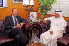 الوابل يبحث آفاق إنشاء معهد لصناعة التشييد